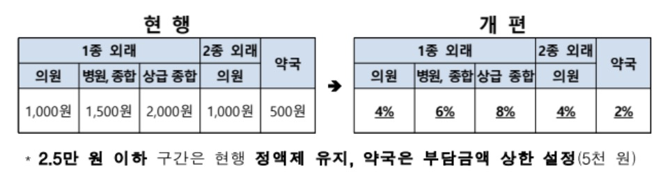 의료급여 개편사항